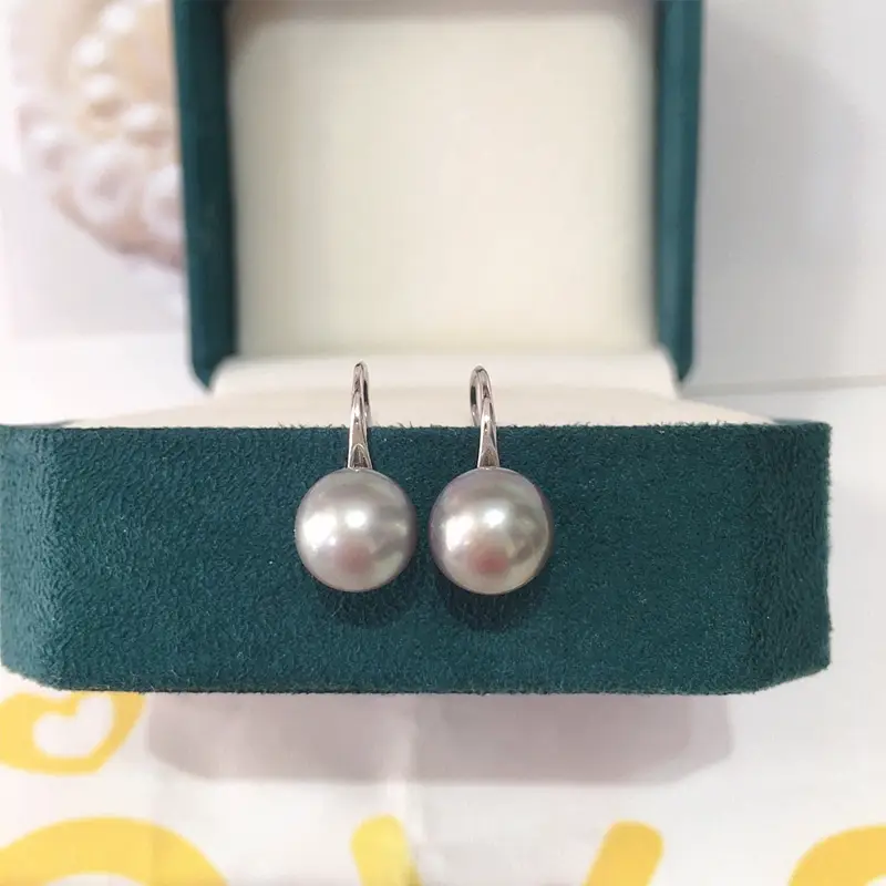 Natural Freshwater Pearl Earrings Women S925 Sterling Silver — feature 15