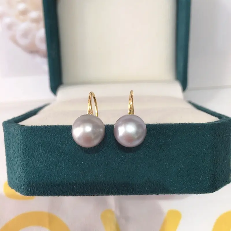 Natural Freshwater Pearl Earrings Women S925 Sterling Silver — feature 17