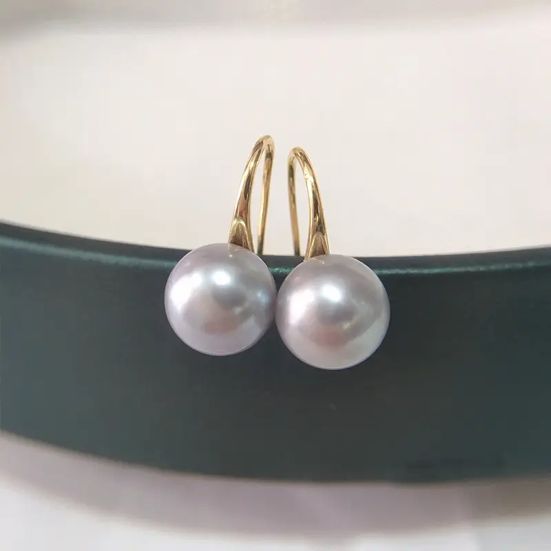Natural Freshwater Pearl Earrings Women S925 Sterling Silver