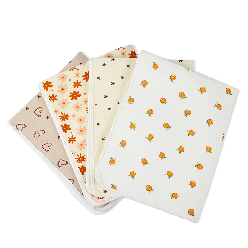 Baby Diaphragm Washable Cotton Bed Sheet Summer Breathable