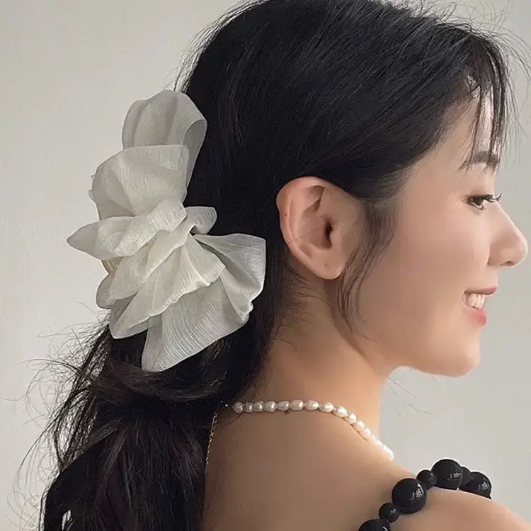 Black Bubble Hair Clip for Women High-end Back Clip - Image 6