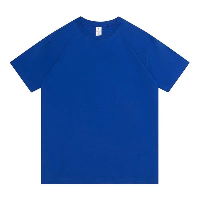Men Pure Cotton Pink T-Shirt Short Sleeve 230g - Image 6