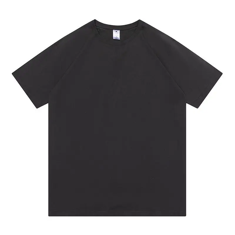 Men Pure Cotton Pink T-Shirt Short Sleeve 230g - Image 3