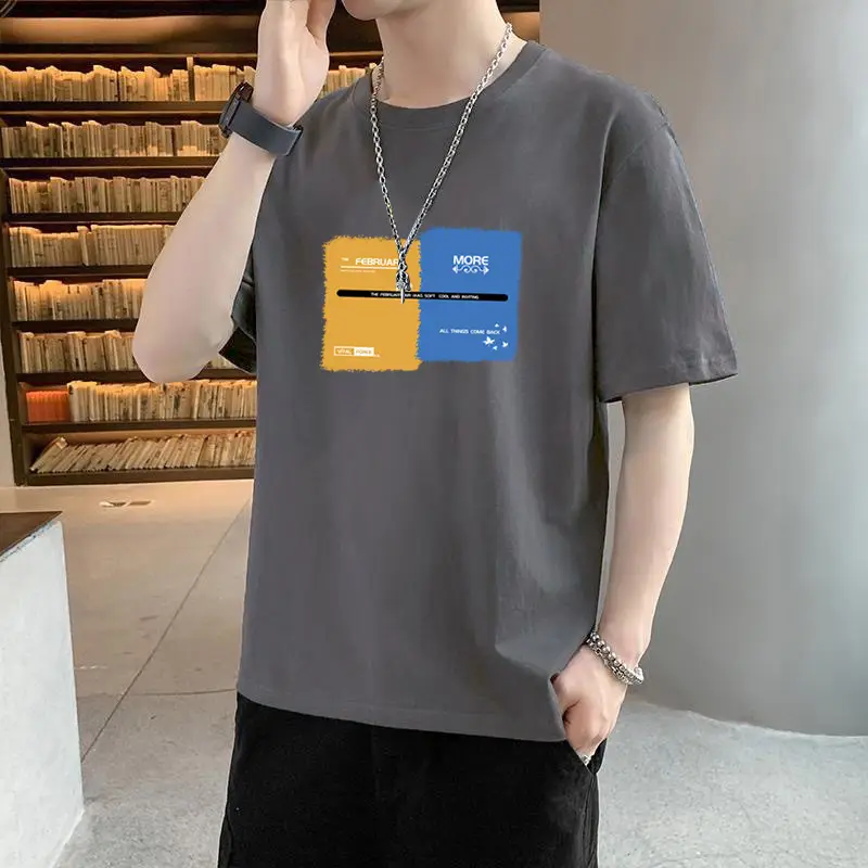 Men's Navy Blue Vogue Graphic T-Shirt Short Sleeve - Image 10