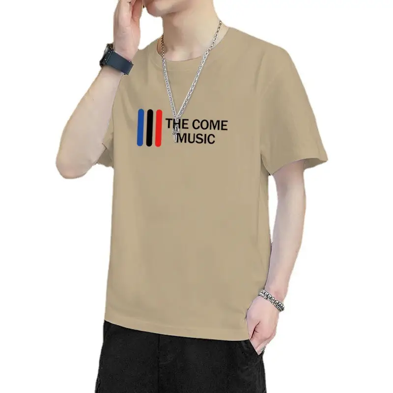 Men's Navy Blue Vogue Graphic T-Shirt Short Sleeve - Image 11