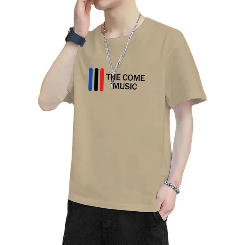 Men's Navy Blue Vogue Graphic T-Shirt Short Sleeve