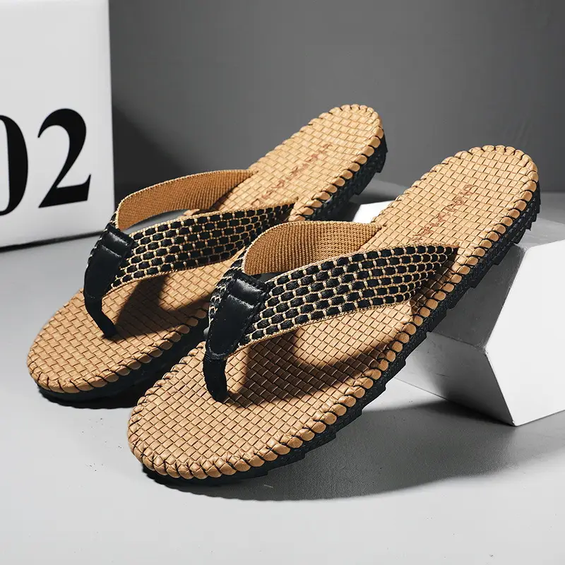 Men's Non-Slip Beach Flip Flops Summer Sandals