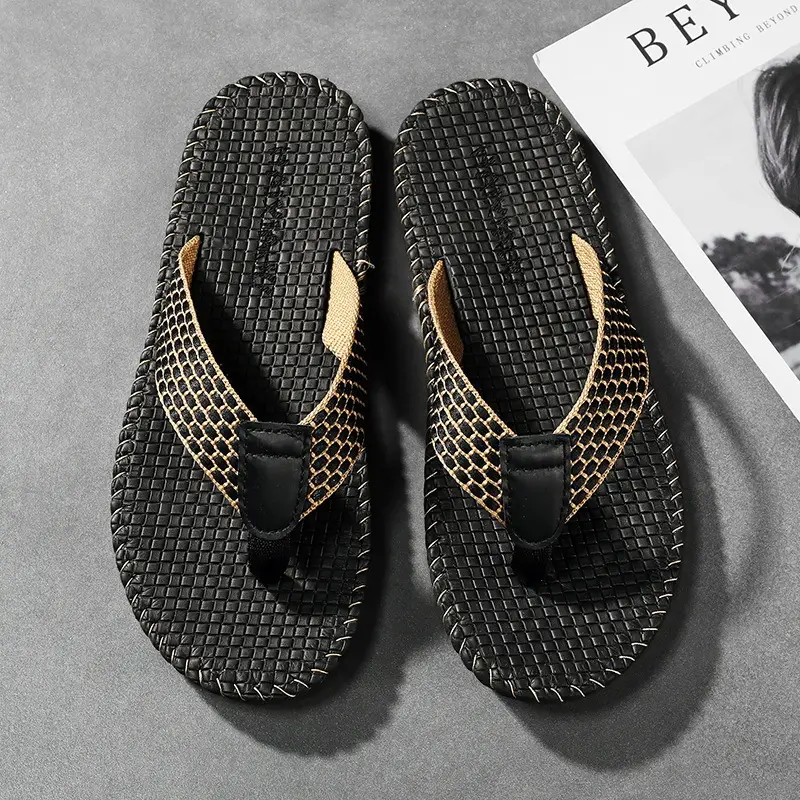 Men's Non-Slip Beach Flip Flops Summer Sandals