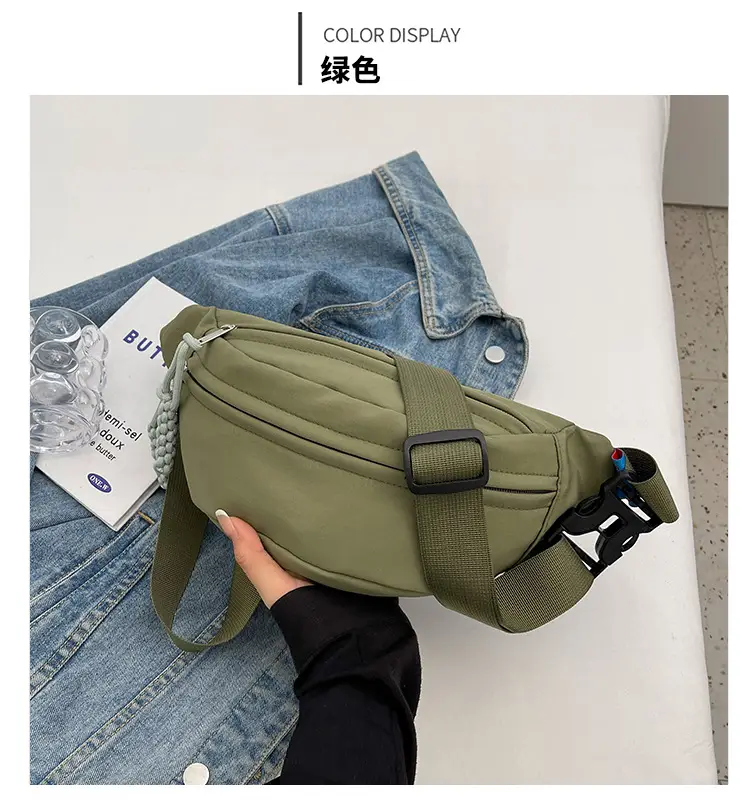 Orange Crossbody Bag for Women with Braided Strap — feature 21