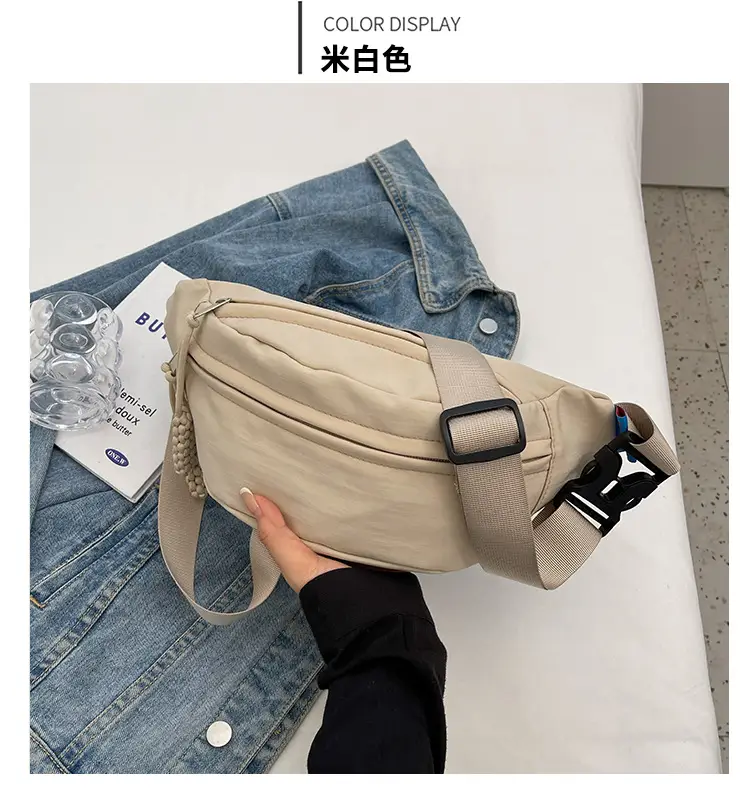 Orange Crossbody Bag for Women with Braided Strap — feature 22