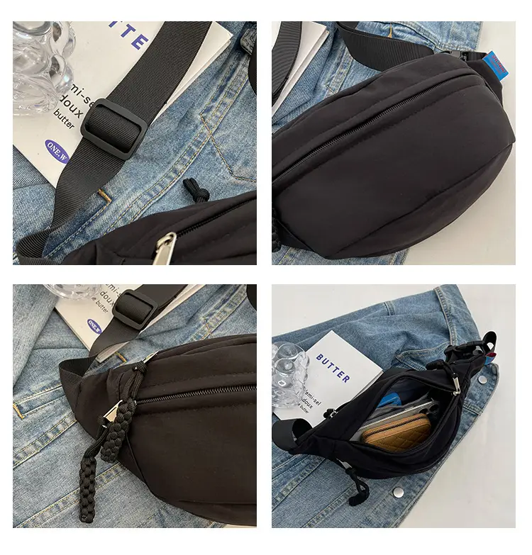 Orange Crossbody Bag for Women with Braided Strap — feature 24