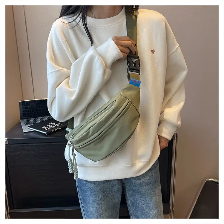 Orange Crossbody Bag for Women with Braided Strap — feature 29