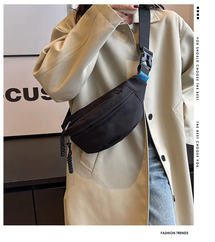Orange Crossbody Bag for Women with Braided Strap — feature 3