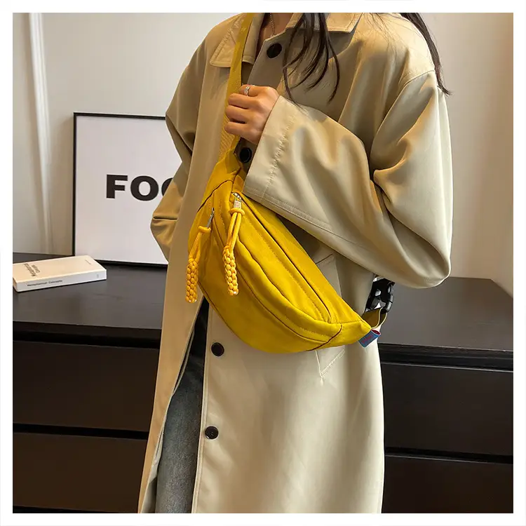 Orange Crossbody Bag for Women with Braided Strap — feature 33