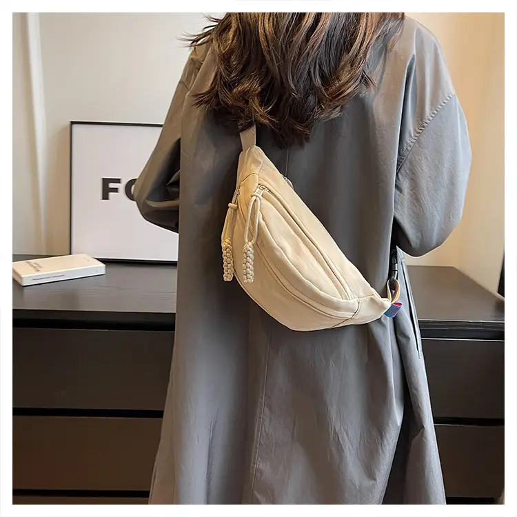 Orange Crossbody Bag for Women with Braided Strap — feature 37