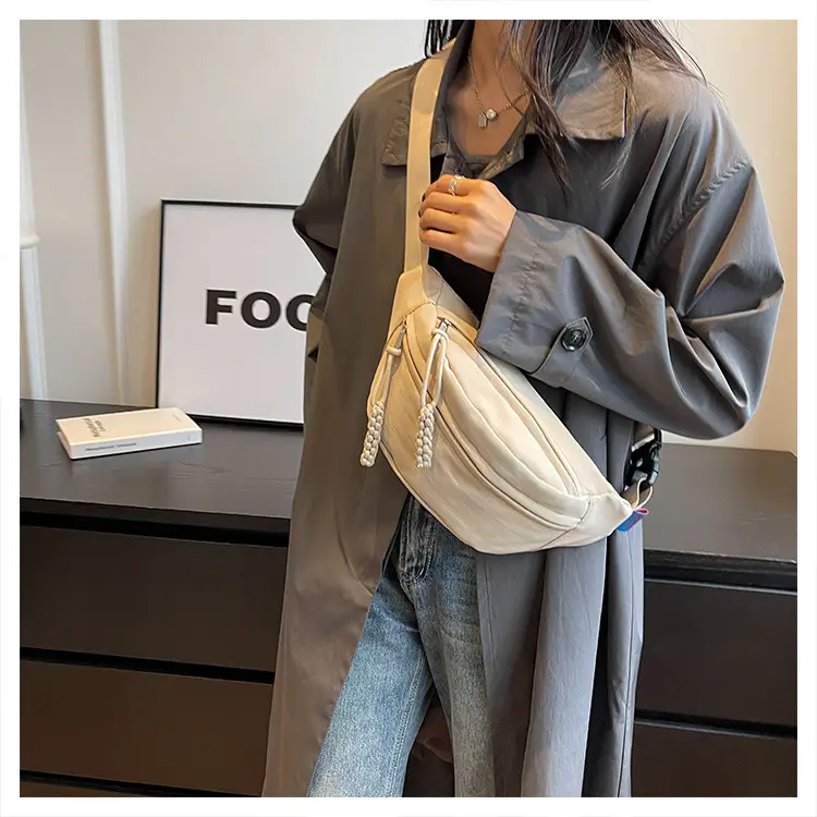 Orange Crossbody Bag for Women with Braided Strap — feature 39