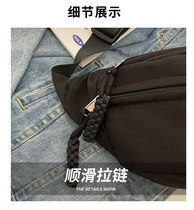 Orange Crossbody Bag for Women with Braided Strap — feature 5