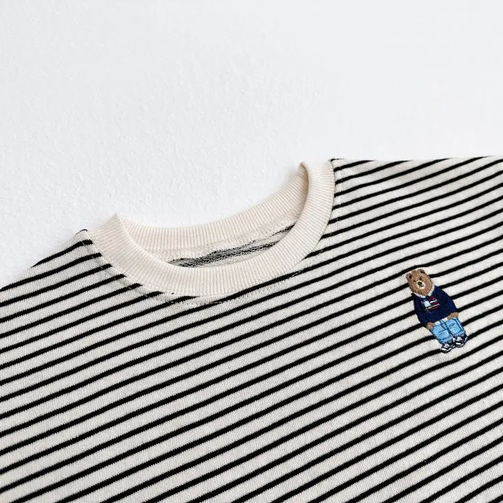 Korean Style Striped Baby Bear Cotton Set — feature 8