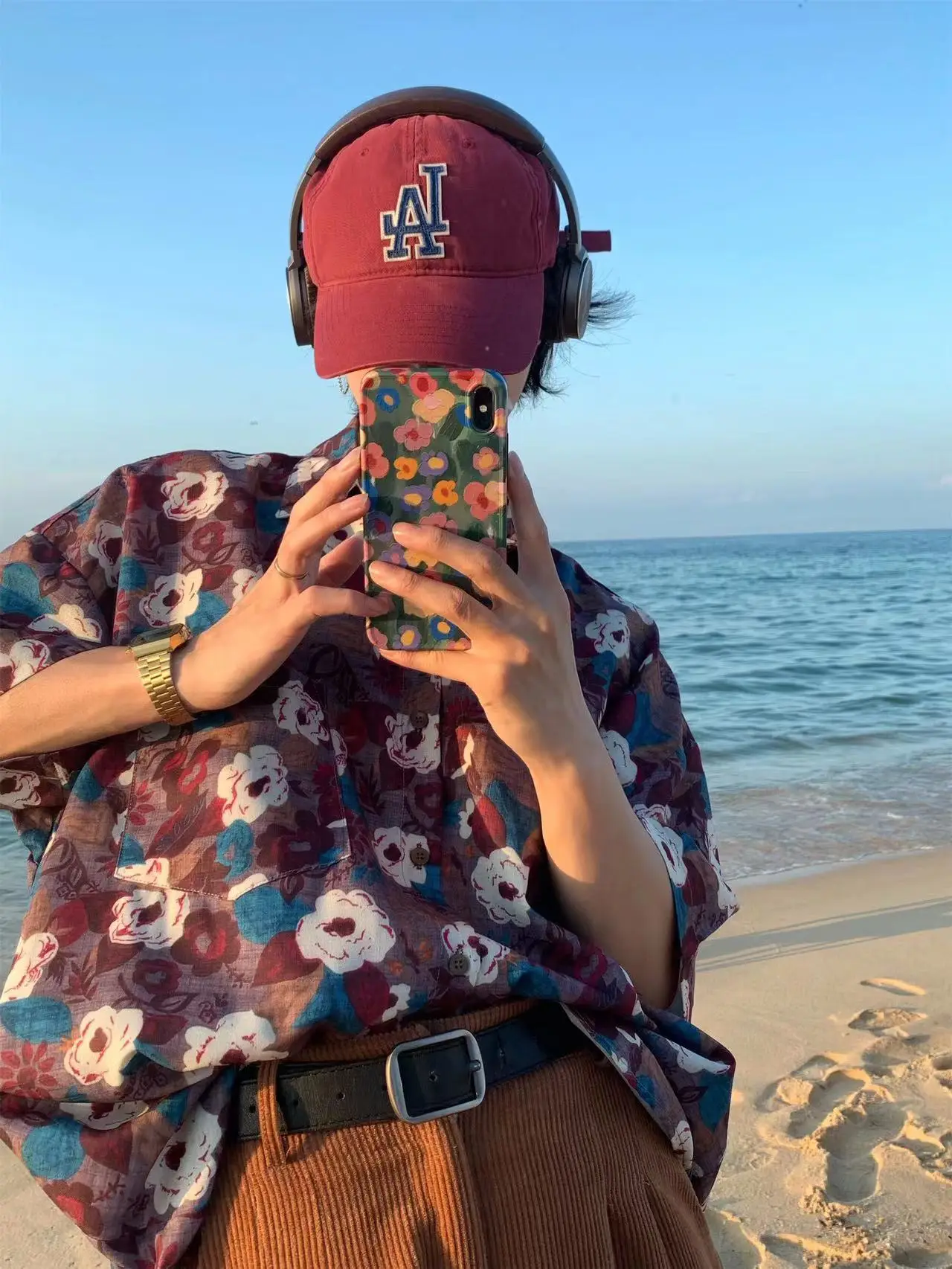 Women Floral Short Sleeve Shirt Japanese Style Summer Wear — feature 10