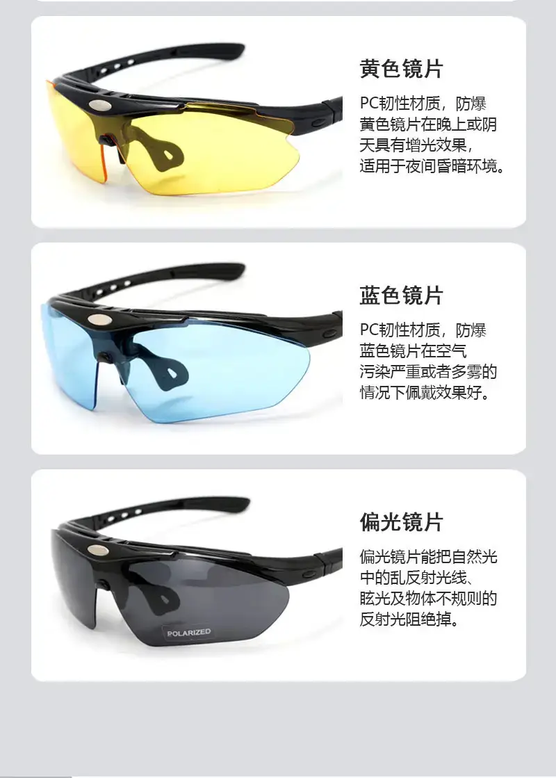 Polarized Sunglasses with Windproof Design — feature 10