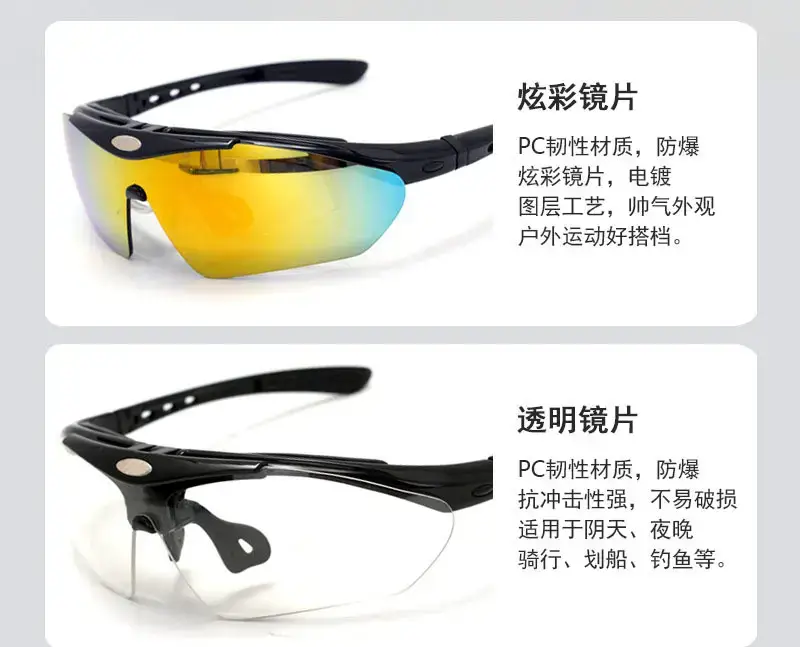 Polarized Sunglasses with Windproof Design — feature 9