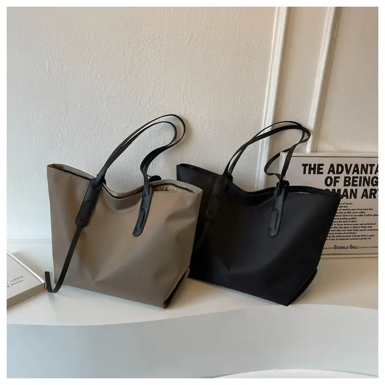 Women's Black Oxford Tote Bag Large Capacity 2023 — feature 28