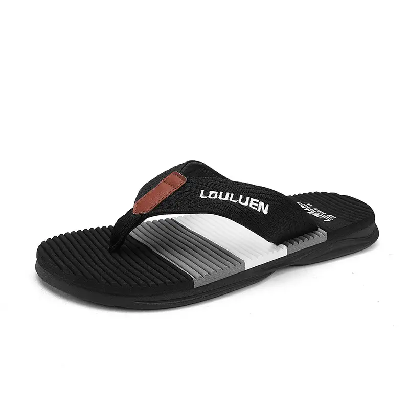 2023 Summer new men's flip flops flip-flops flip-flops beach shoes casual trendy non-slip fashionable outdoor sandals men - Image 8