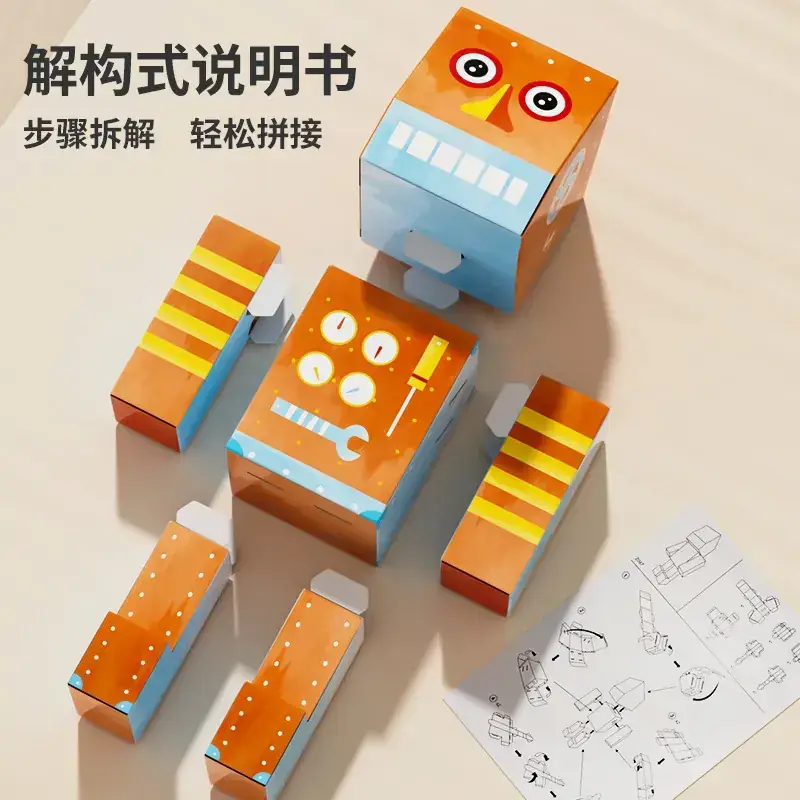 4-6 Year Old Creative Robot DIY Educational Toy - Image 5