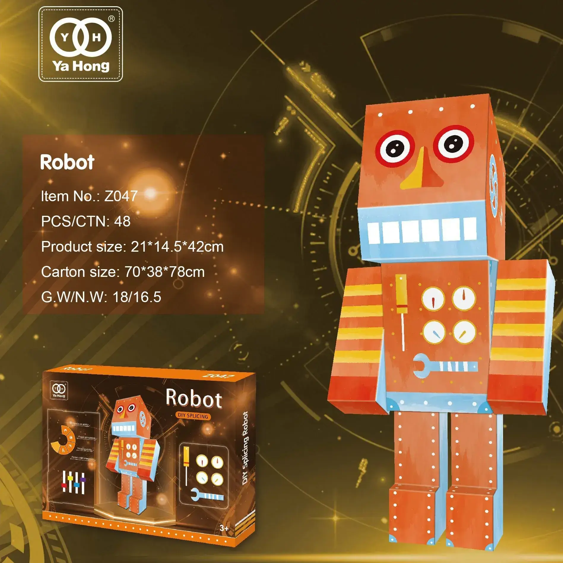 4-6 Year Old Creative Robot DIY Educational Toy - Image 6