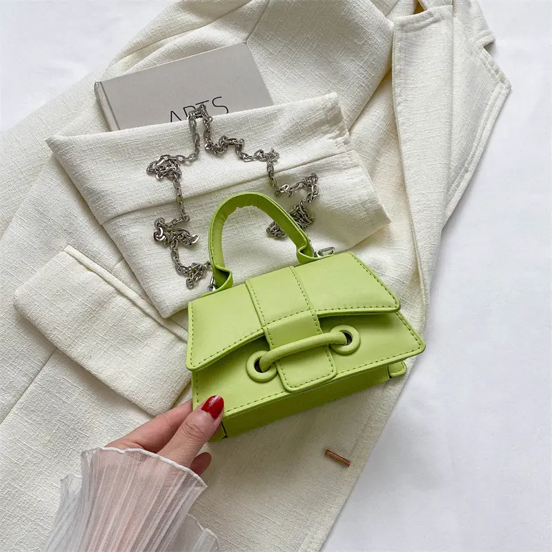 Pink Chain Crossbody Bag for Women 2023 - Image 3