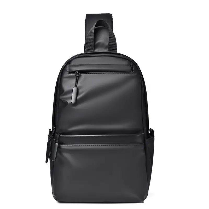 Men's Black Chest Bag for Travel, Office, and Daily Use - Image 8