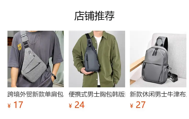 Men's Black Chest Bag for Travel, Office, and Daily Use — feature 1