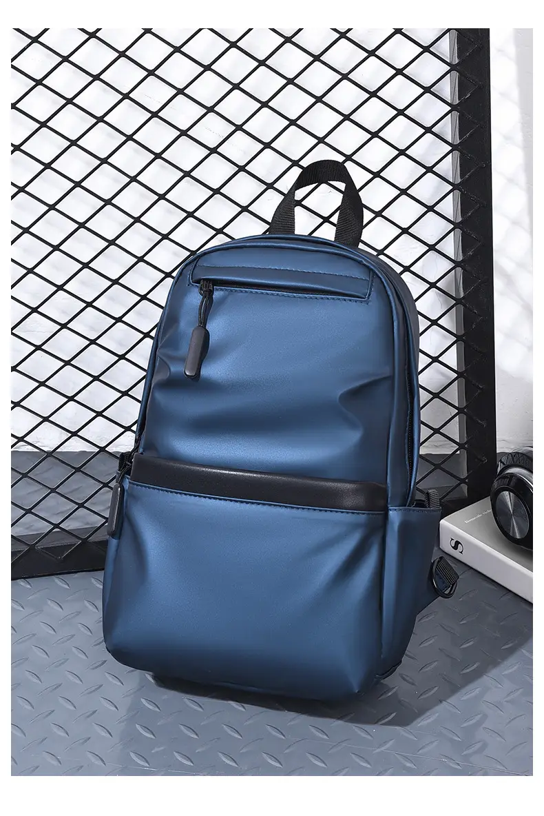 Men's Black Chest Bag for Travel, Office, and Daily Use — feature 28