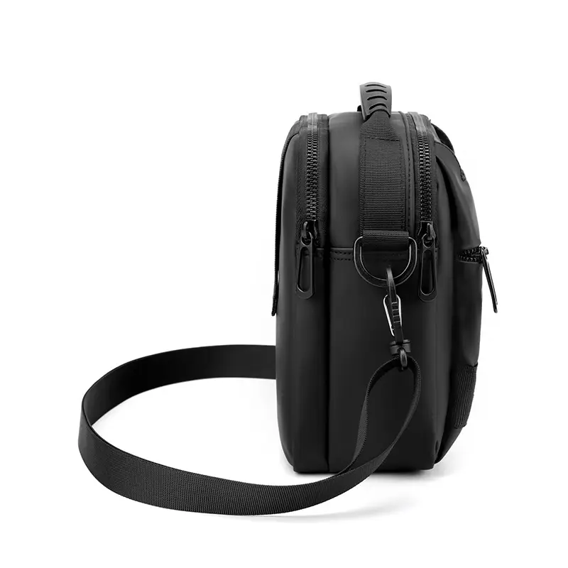 Wepower New Simple Men's Small Bag Fashionable Crossbody Bag Wearing Belt Hanging Bag Portable Shoulder Carry-on Bag - Image 7