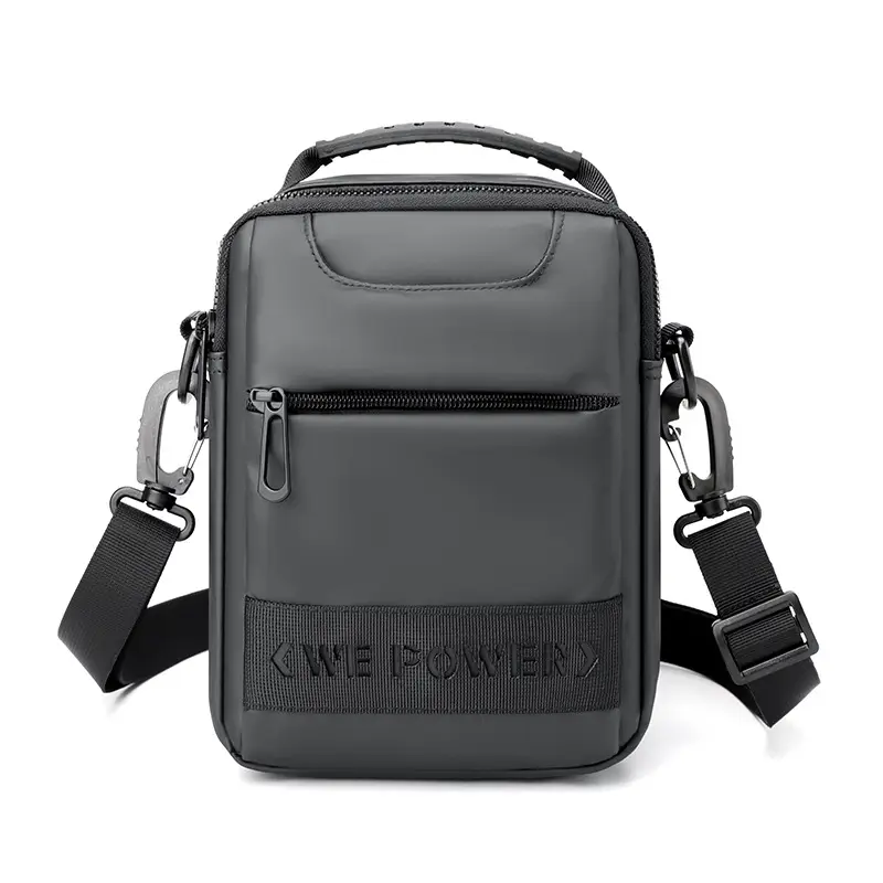 Wepower New Simple Men's Small Bag Fashionable Crossbody Bag Wearing Belt Hanging Bag Portable Shoulder Carry-on Bag - Image 2