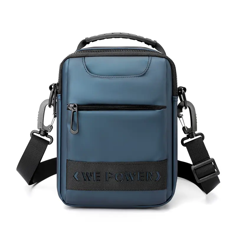 Wepower New Simple Men's Small Bag Fashionable Crossbody Bag Wearing Belt Hanging Bag Portable Shoulder Carry-on Bag - Image 3