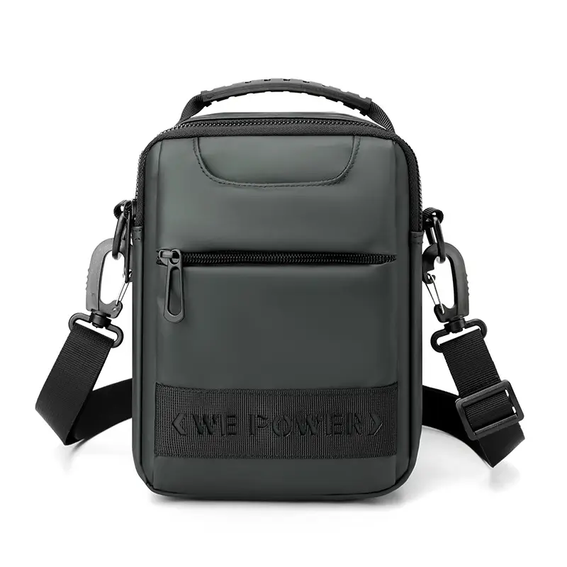 Wepower New Simple Men's Small Bag Fashionable Crossbody Bag Wearing Belt Hanging Bag Portable Shoulder Carry-on Bag - Image 4
