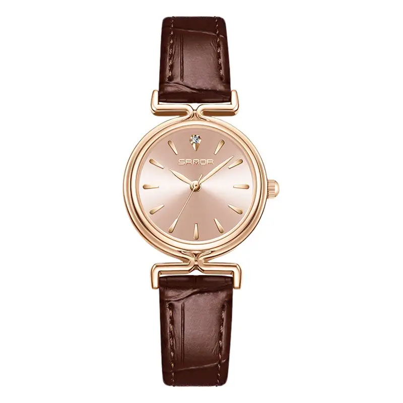 Sanda Gold Mesh Watch Women Quartz Small