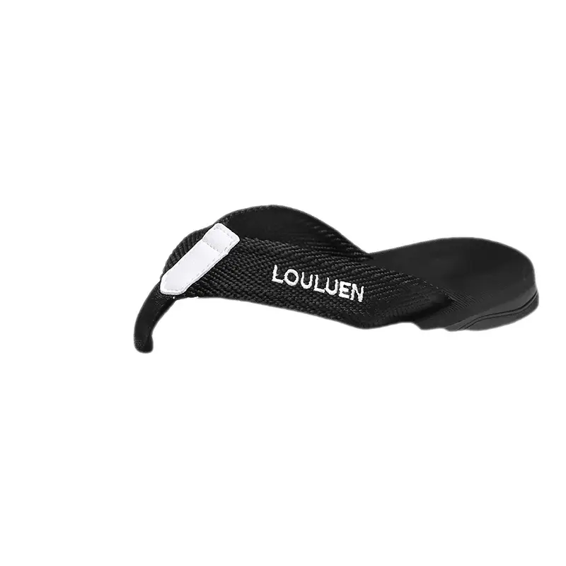 Fujian factory lulu'an summer platform flip flops sandals men's slippers outer wear non-slip fashion new beach shoes - Image 5