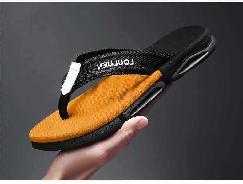 Fujian factory lulu'an summer platform flip flops sandals men's slippers outer wear non-slip fashion new beach shoes — feature 20