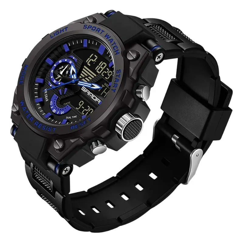 Sanda Multi-Function Waterproof Sports Watch for Men
