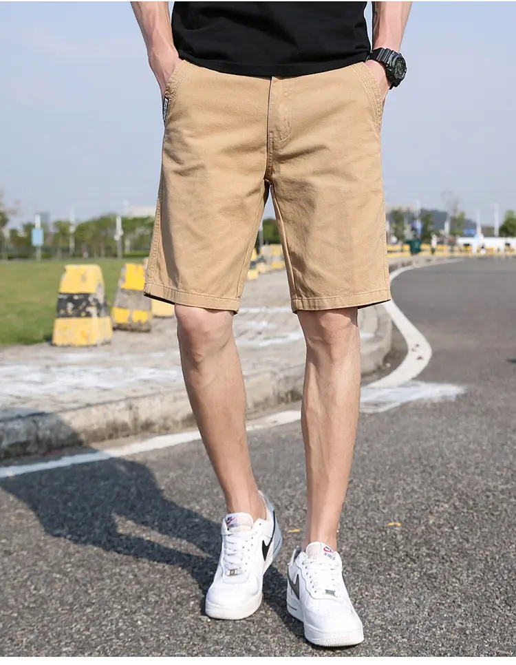 Men Summer Loose Thin Workwear Shorts Cross-border TEMU 17405 — feature 10