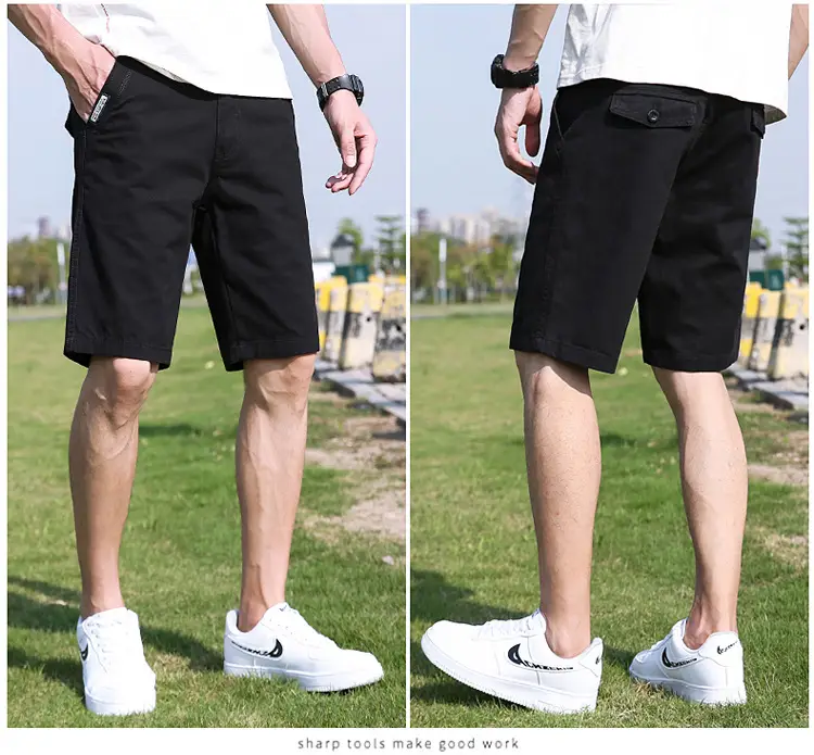 Men Summer Loose Thin Workwear Shorts Cross-border TEMU 17405 — feature 15
