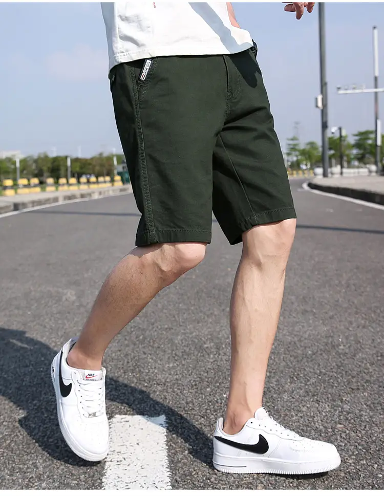 Men Summer Loose Thin Workwear Shorts Cross-border TEMU 17405 — feature 16