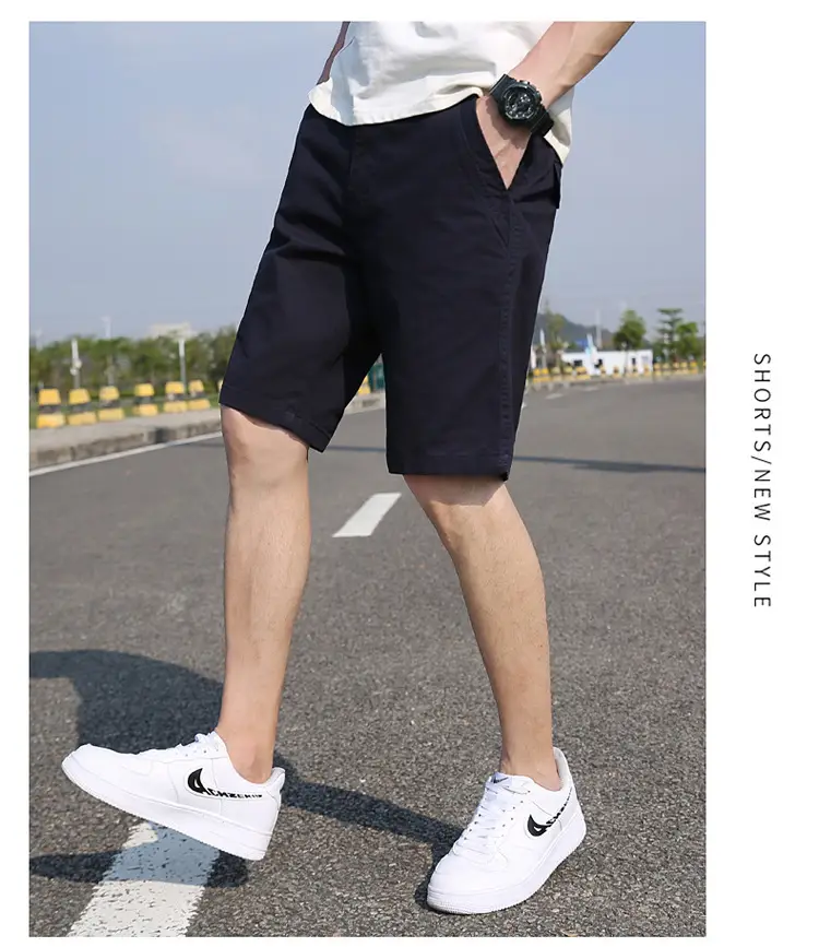 Men Summer Loose Thin Workwear Shorts Cross-border TEMU 17405 — feature 20