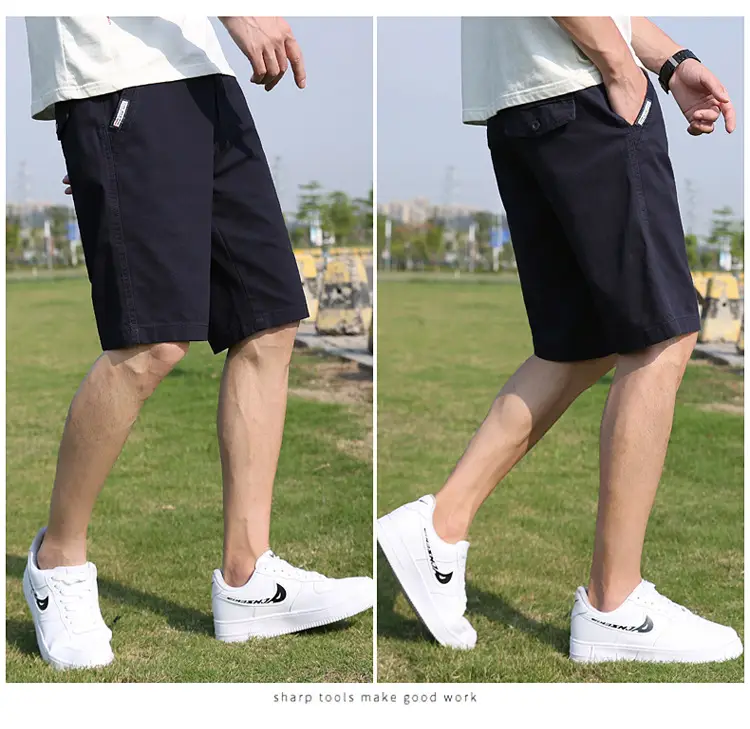 Men Summer Loose Thin Workwear Shorts Cross-border TEMU 17405 — feature 21