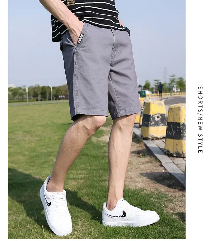 Men Summer Loose Thin Workwear Shorts Cross-border TEMU 17405 — feature 8