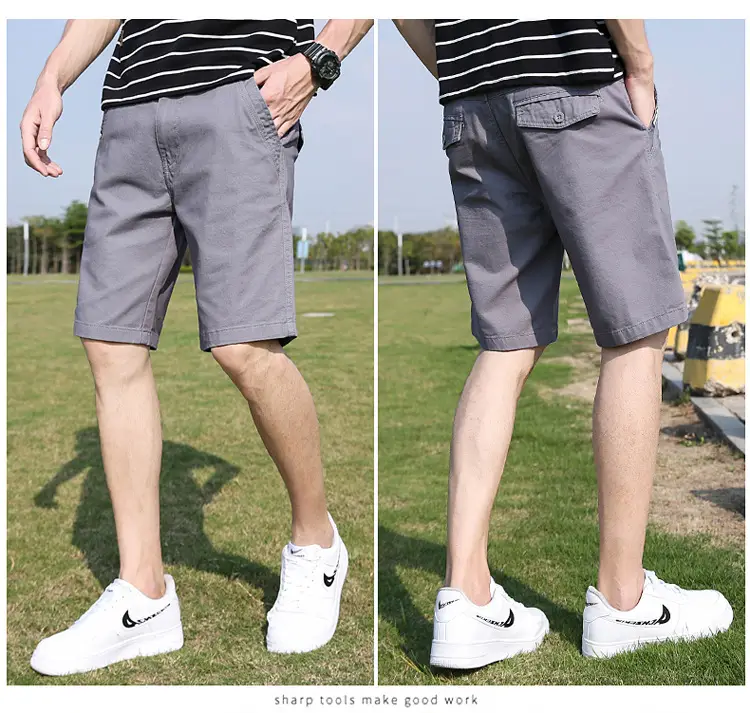 Men Summer Loose Thin Workwear Shorts Cross-border TEMU 17405 — feature 9