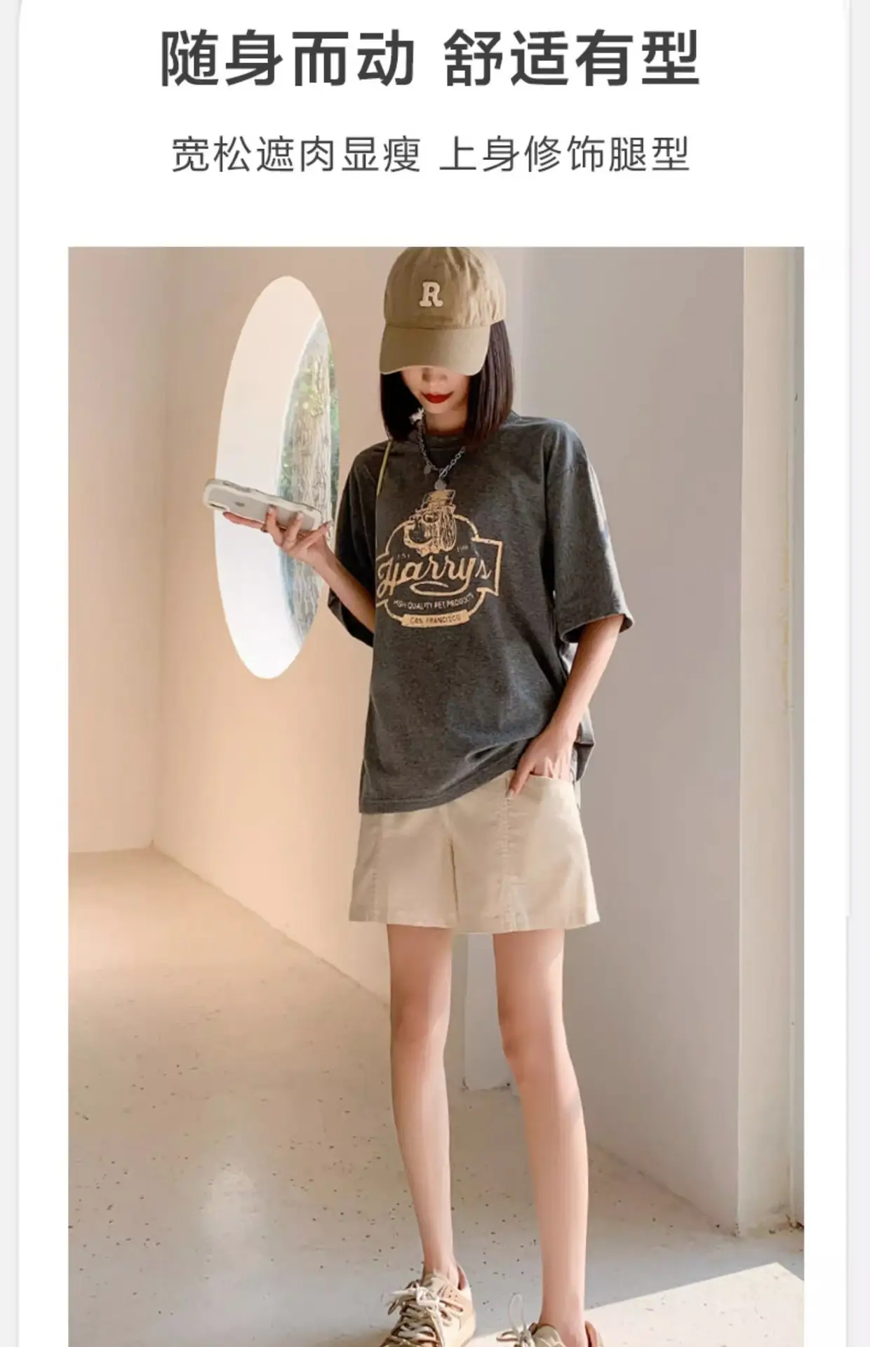 Black High Waist Cotton Shorts for Women Summer — feature 13