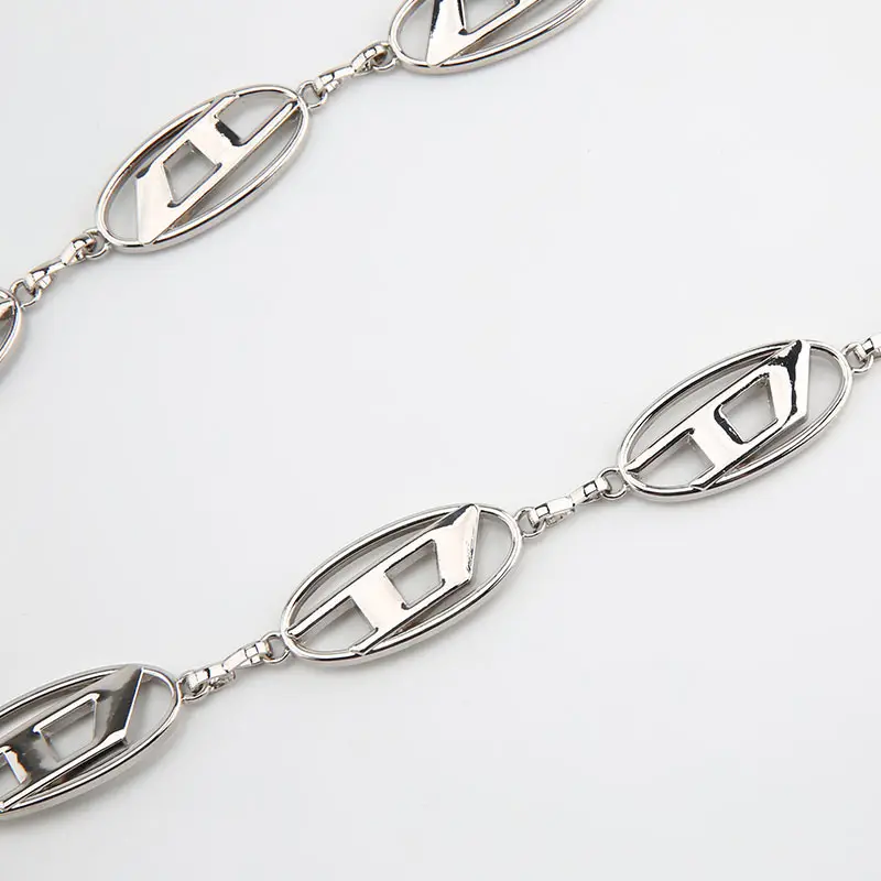 Retro Silver Chain Waist Belt for Men Women - Image 4